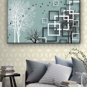 MODERN YAPAY ZEKA KANVAS TABLO