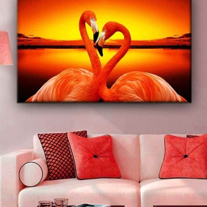 FLAMİNGOLAR KANVAS TABLO