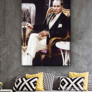 EN SEVİLEN ATATÜRK KANVAS TABLO