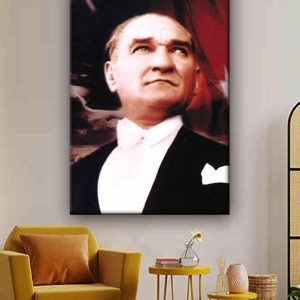 EN GÜZEL ATATÜRK KANVAS TABLO